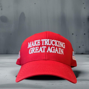 Make Trucking Great Again - Red Trucker Hat