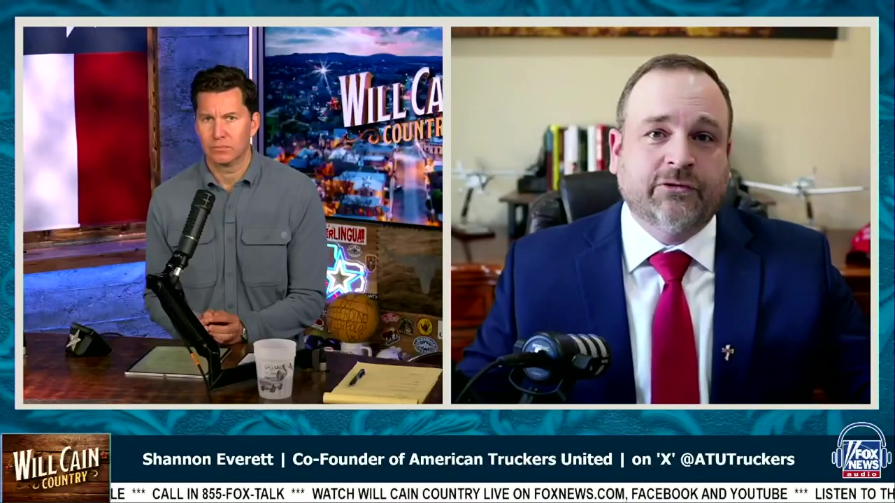 Shannon Everett on Fox News Radio / Will Cain Country (with Rep. Wesley Hunt)