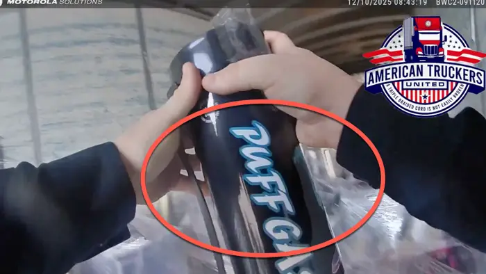 Watch: Migrant Chinese Trucker Caught With Trailer Load Of “Puffing Gas” For Teens