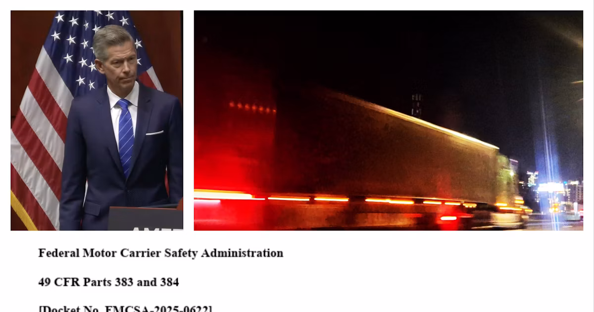 FMCSA issues Final Rule banning non-domiciled CDLs almost entirely