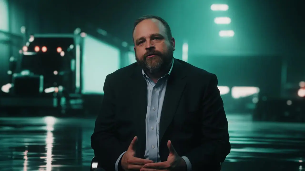 Shannon Everett in ATU video ATU - The Trucking Revolution Against Labor Dumping